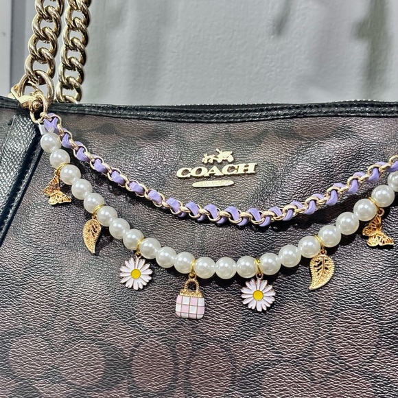 Handbag Charm Luxury Handbag Purse Charm Gold Chain for Purses / Bags / unique - Picture 4 of 5